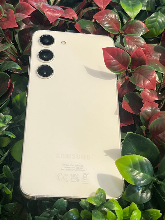 SAMSUNG S23 BLANC 128GO