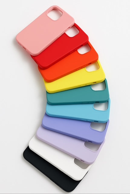 coque silicone couleur de Iphone 16 à 16 PRO MAX